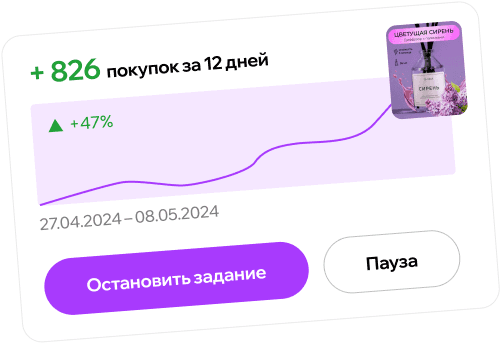 Рост продаж